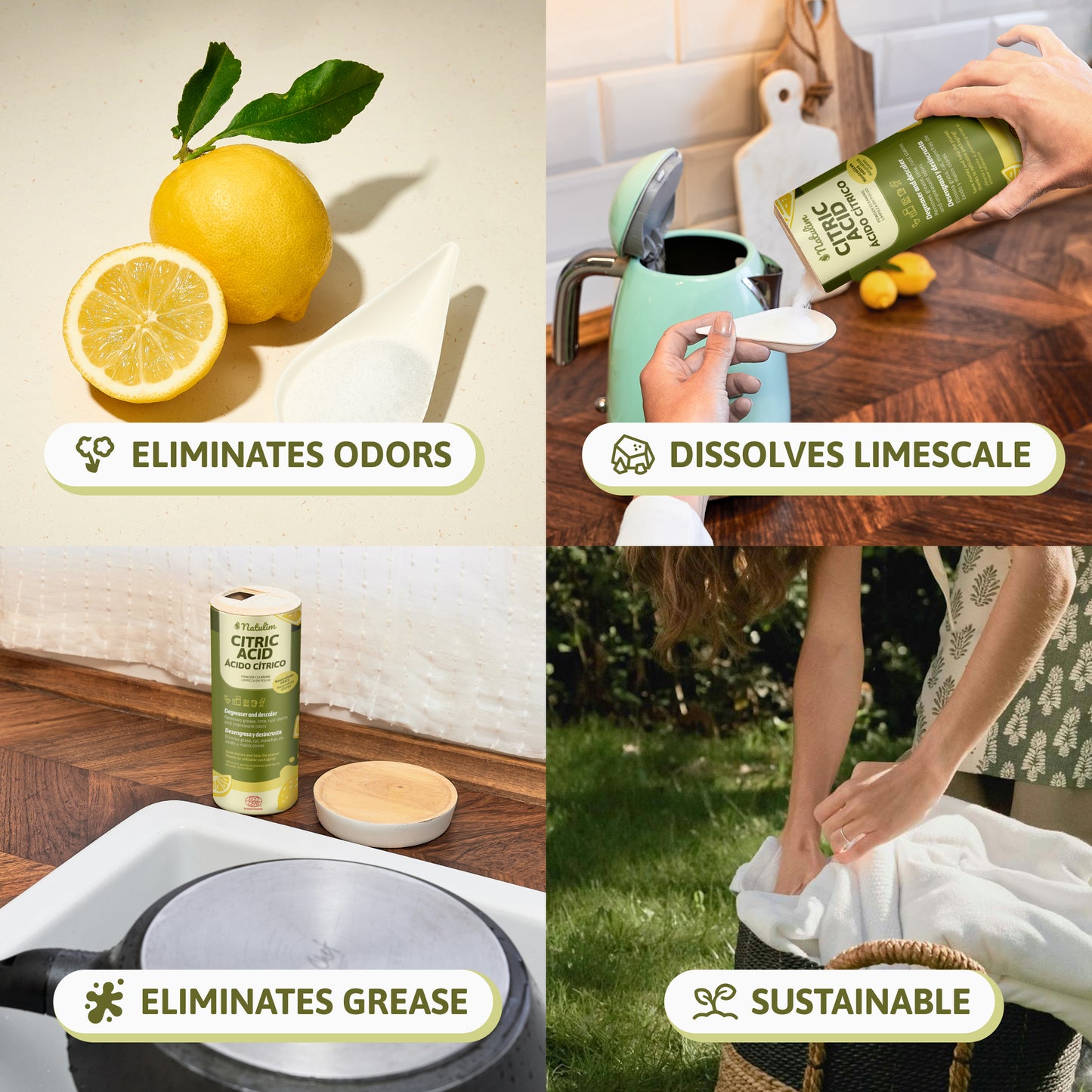 Citric Acid - Versatile Cleaner