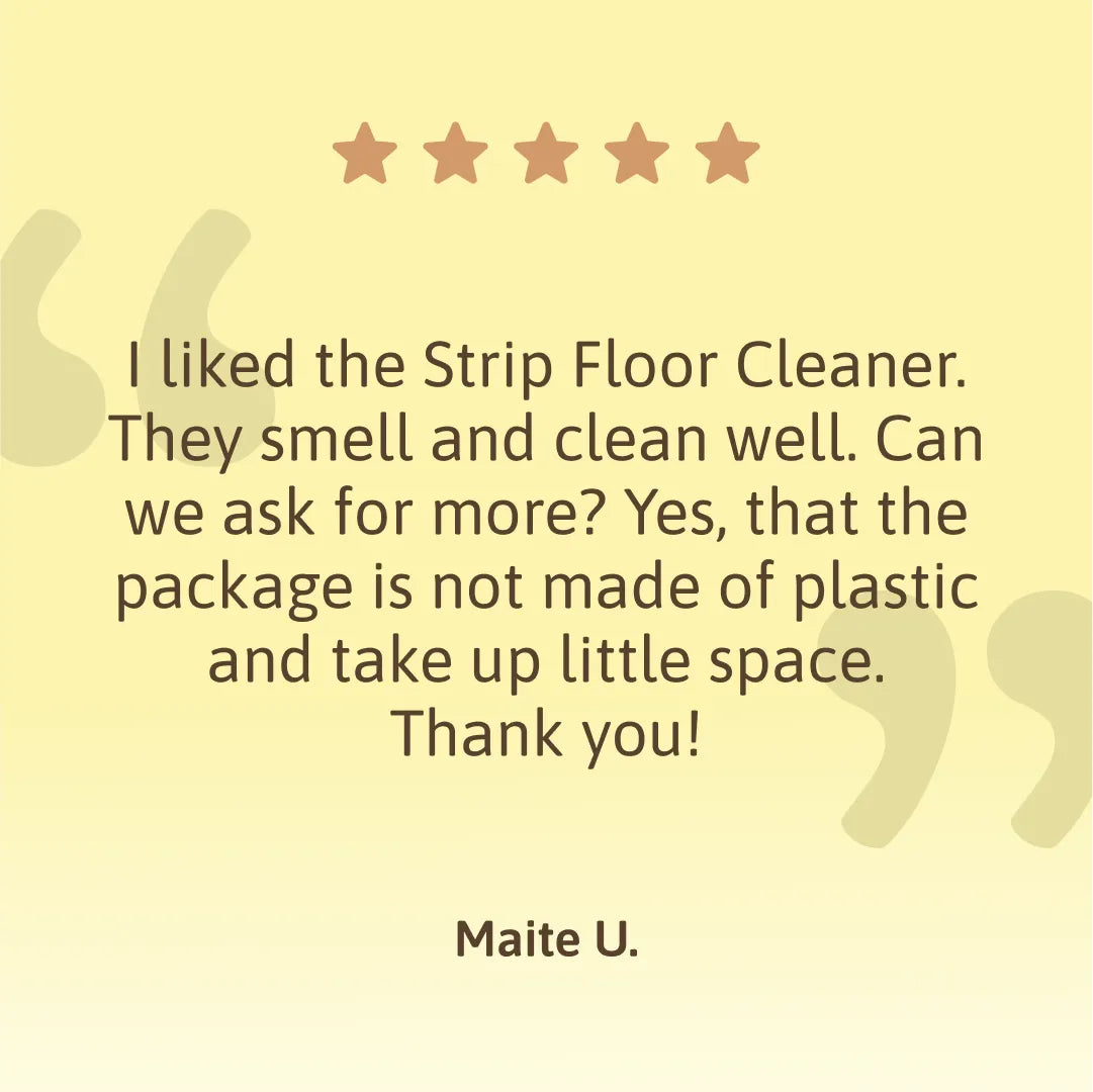 Floor Cleaner - 30 Eco-Strips