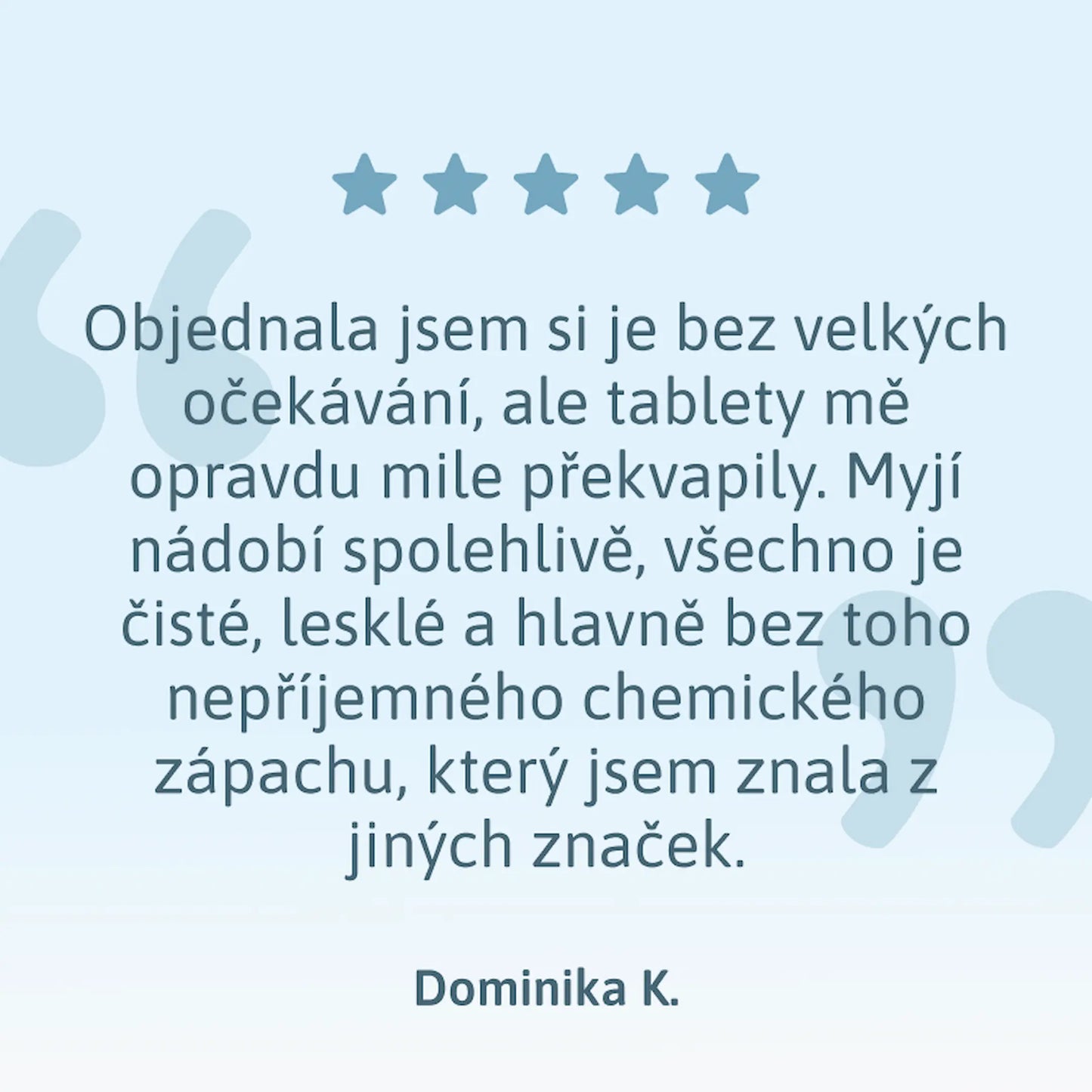 Eco tablety do myčky nádobí 6v1 – balení 60 tablet